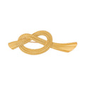 Gold Tone Ribbon Bow Two Designs Metal Brooch Pin for Jackets and Lapels view 6