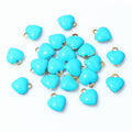 Colorful Enamel Mini Heart Charms in Nine Color Options view 6