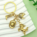 Western Cowboy Charm Keychains in 31 Pictured Variations for Bags and Keys view 4