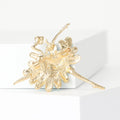 Colorful Enamel Ballerina Brooch with Layered Petal Tutu view 3