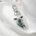 Funny Cat and Animal Acrylic Lobster-Clasp Keychains in Fifteen Designs view 8