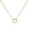 Gold Ring Necklace