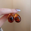 Brown Teardrop 10