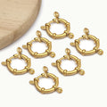 Gold-Tone Spring Clasp Jewelry Findings with 20 Listed Options view 9