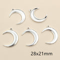 Open Star And Crescent Charms Jewelry Making Components view 10