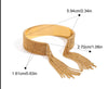 Gold Tassel Cuff