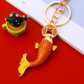 Jeweled Fish, Dolphin and Sailboat Keychain Collection view 8