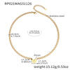 Gold C Necklace