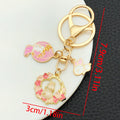 Seventeen Rabbit Flower and Carrot Metal Keychain Designs view 10