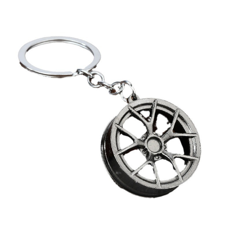 Creative Metal Car Parts Keychain in Zinc Alloy
