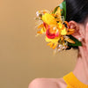 Yellow Red Orchid