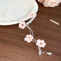 Floral Pearl Strand Necklaces in Two Designs Statement Jewelry Design view 6