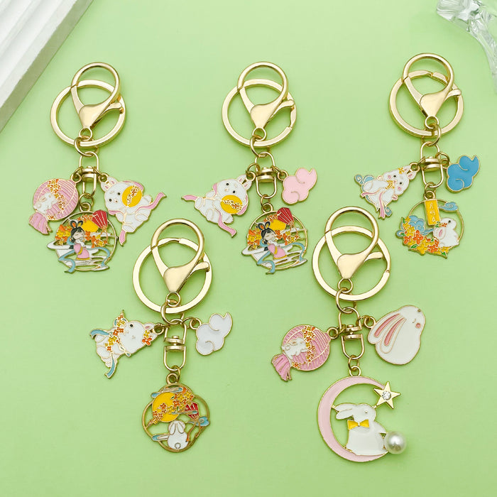 Headphone Charm Keychains in 19 Pictured Variations for Bags and Keys