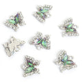 Polished Gold Silver Butterfly Alloy Beads in 16 Styles view 11
