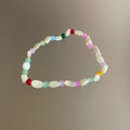 Shell Chip Beaded Bracelets Four Styles Cream Multicolor Disc view 6