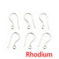 Simple Fishhook Earring Wires with Ball and Loop in Five Finishes view 6