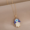 Gold Spiked Hamsa