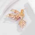 Bird Crystal Five Designs Metal Brooch Pin for Jackets and Lapels view 4