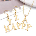 Metallic Alphabet Letter Metal Charms with 138 Listed Options view 4