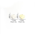 Pastel Enamel Heart Charms with Pearl Accents in Six Colors view 2