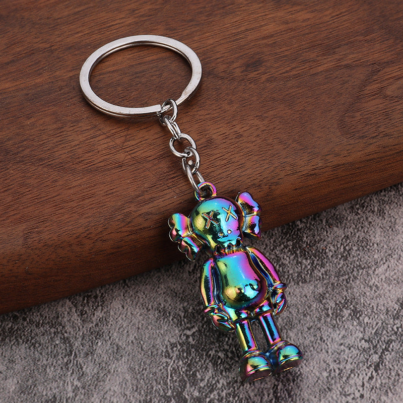 Creative Sesame Street Metal Bell Keychain Gift Accessory