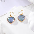 Iridescent Heart Resin Keychain Necklace Earring 3 Styles view 4