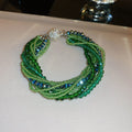 Multi-Strand Crystal Bead Necklace Bracelet Assorted Styles view 7