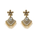 Ornate Floral Chandelier Statement Earrings in Six Colorways view 5