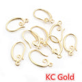 Curved Metal Earring Hooks in Eight Finish Options view 11