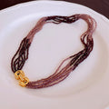 Beaded Pearl Seed Choker Necklace Assortment Fifty Styles view 8