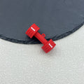 Silicone Dumbbell Charm Pendant 50KG Print Seven Colors view 9