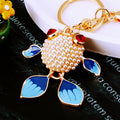 Pearl Accent Goldfish Keychains in Five Colors and Random Color Option view 4