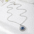 Turkish Evil Eye Rhinestone Pendant Necklaces Gold Silver 8 Styles view 5