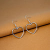 Silver Heart Hooks