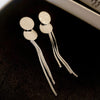 Silver Disc Tassel