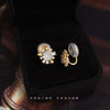 Crystal Flower Clip