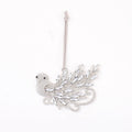 Rhinestone Hummingbird Hanging Ornament Metal Bird Charm view 5