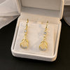 Yellow Teardrop Drops