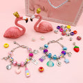 Multicolor Colorful Jewelry Kit and Jewelry Box Metal Charms with 2 Listed Options view 3