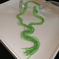 Multistrand Seed Bead Long Necklace in Three Colors view 6