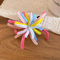 Pipe Cleaner Firework Duckbill Clip Rainbow and Pastel view 7