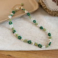 Seed Bead Daisy Flower Necklaces Bracelets Rings Eighteen view 7