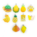 Yellow Pineapple and Shell Shell Charms with 11 Listed Options view 5