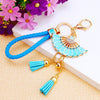 Blue-Braided Blue-Fan