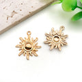 Yellow Sun and Moon Metal Charms with 17 Listed Options view 8