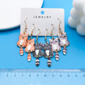 Gold-Tone Hook Cat Drop Earrings, 3-Pair Sets in 4 Styles view 4