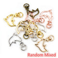 Colorful Animal Shape Swivel Clasps in Twenty Four Designs view 7