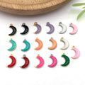 Gold-Tone Moon Metal Charms with 17 Listed Options view 1