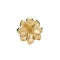 Oversized Hammered Metal Flower Rings Bangles Gold Silver view 5