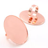 Rose Gold 13x18mm